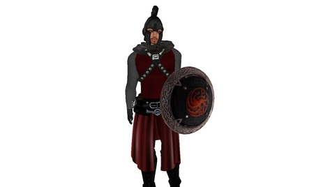 Second Life Marketplace - GAME OF THRONES RED-MALE