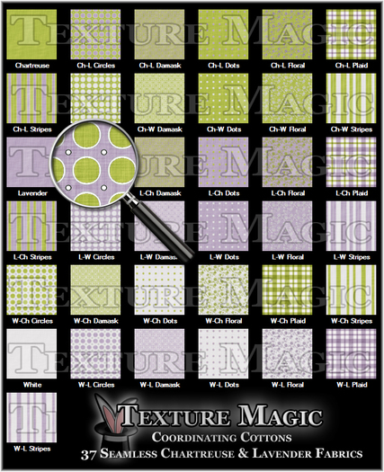 Texture Magic - Coordinating Cottons - Blue & Green Collection