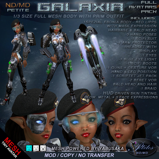ND/MD PETITE GALAXIA full avatar