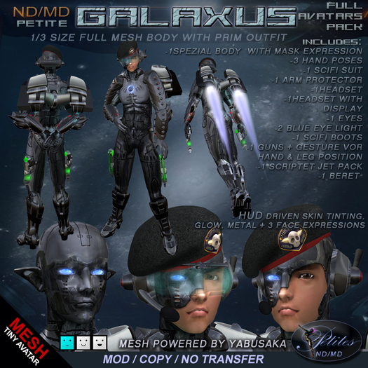 ND/MD PETITE GALAXUS full avatar
