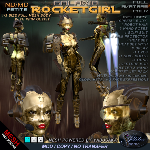ND/MD PETITE ROCKETGIRL  -  full avatar