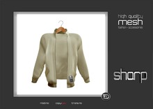 sharp by [ZD] - MESH - Leather Jacket