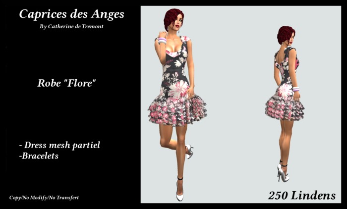 *CdT* Robe " Flore"