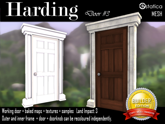 *** estatica Harding Door #3