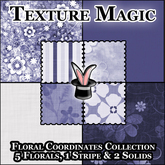 Texture Magic Floral Coordinates - 