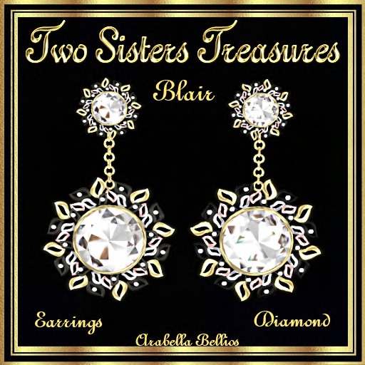 TST - BLAIR DIAMOND EARRINGS MULTI G