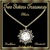 TST - BLAIR DIAMOND NECKLACE MULTI G
