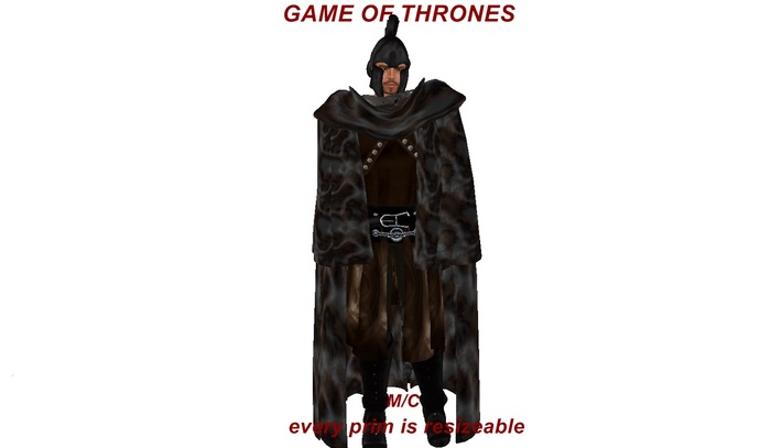 GAME OF THRONES BROWN-MALE
