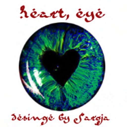 heart, eye green