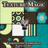 Texture Magic - Coordinating Cottons - Blue & Green Collection