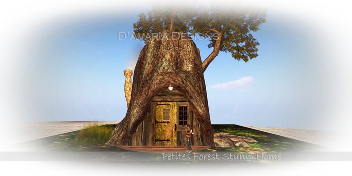 [DD] Petites Forest Stump Home - Box