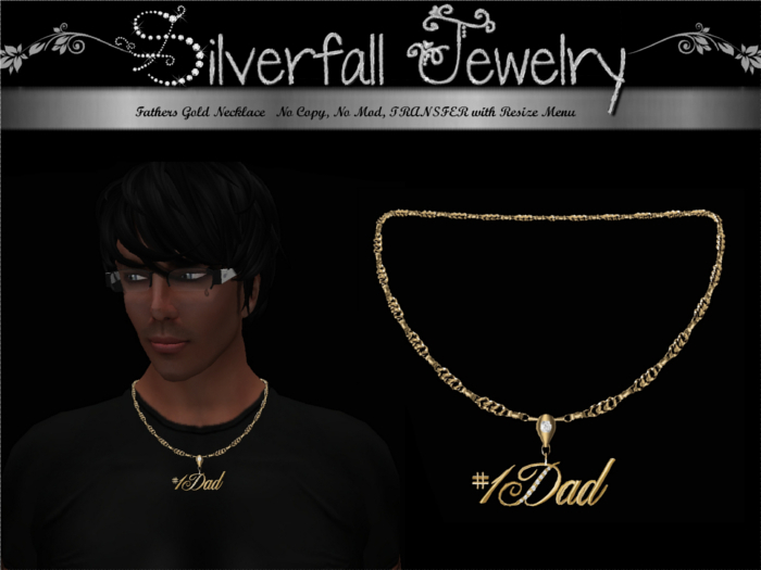 Fathers Gold Necklace