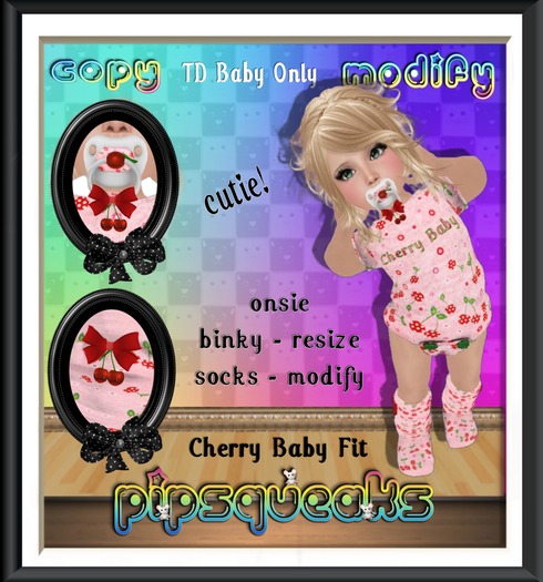 {PiP} Cherry Baby Fit (Boxed)