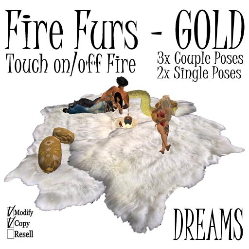 Furniture - FIRE FURS - GOLD