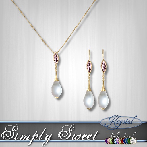 :::Krystal::: Simply Sweet - Set - Gold