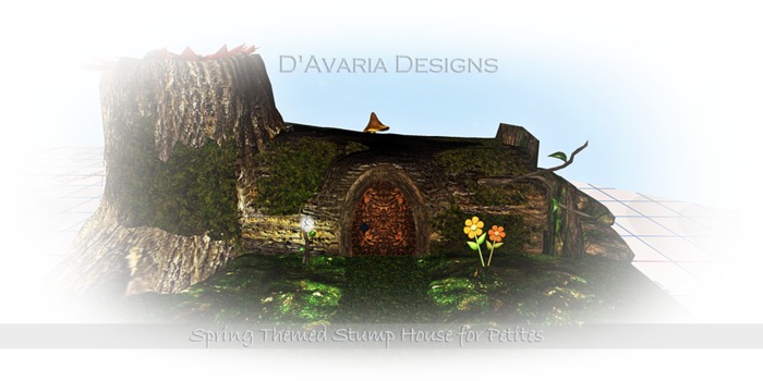 [DD] Spring Stump House for Petites FURNISHED - Box