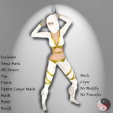 ::Evaki::  Sexy Rogue Ninja ~White/Gold