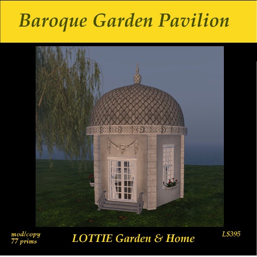 * LOTTIE Baroque Garden Pavilion