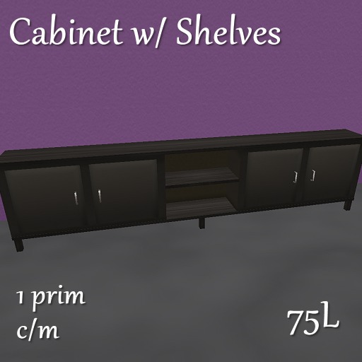 -{Mish-Mash}-Cabinet w/ shelves