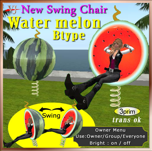 *Swing Chair Watermelon Btype