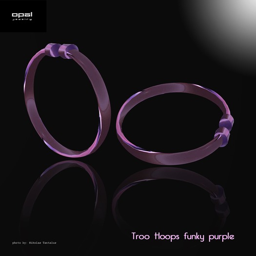 Opal *Troo Hoops Funky Purple