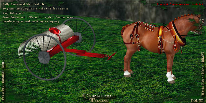 @CT@ Work Rake WHMD (Boxed) Single Red