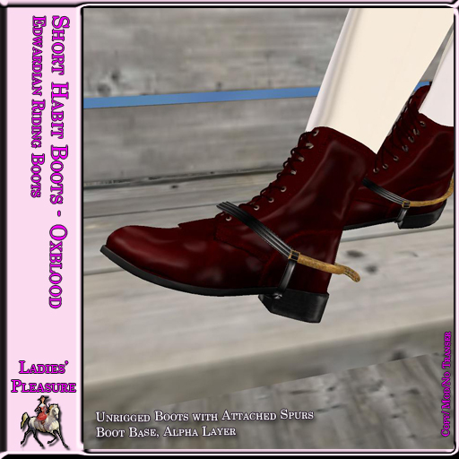 ~LP~ Edwardian Riding Boots (Boxed) 