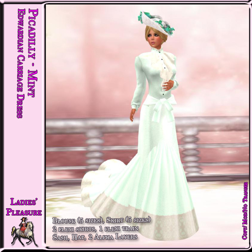 ~LP~ Piccadilly Carriage Dress (Boxed) Mint