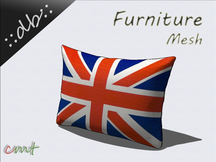 ::db furniture:: Union Jack Pillow 
