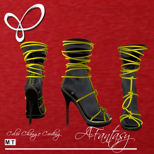 AFantasy UltraMod High Heel Boots w/Color Change Cords