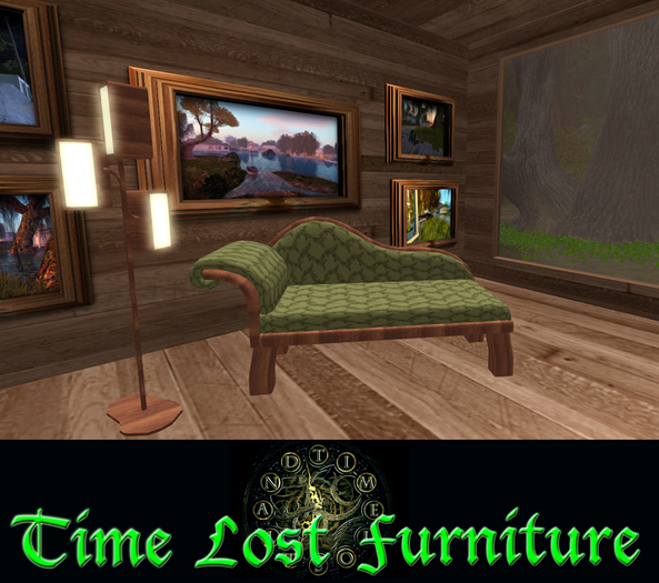 Cottage Cuddle Lounger Green