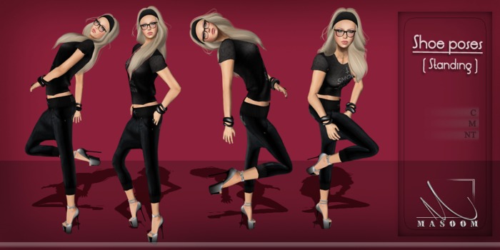 [[Masoom]] Lazy Model Poses Fat pack - up