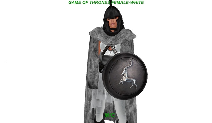 GAME OF THRONES WHITE-FEMALE