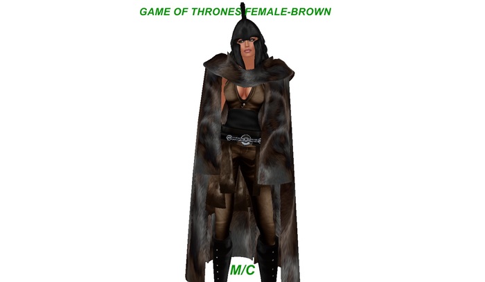 GAME OF THRONES BROWN-FEMALE
