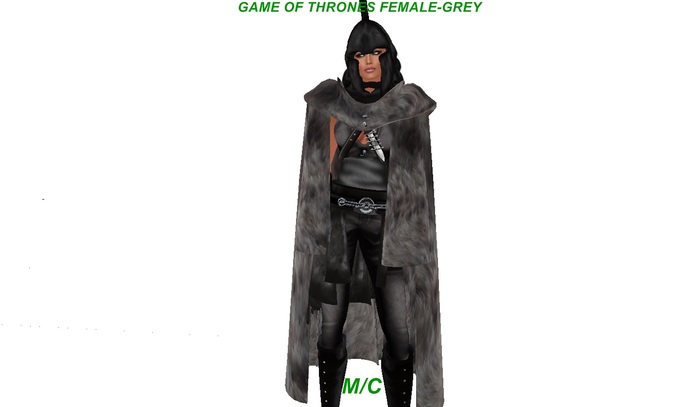 GAME OF THRONES FEMALE-GREY