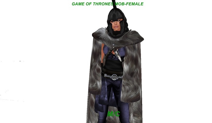 GAME OF THRONES BLUE1-FEMALE