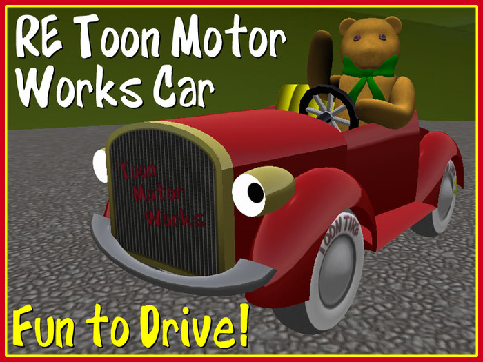 RE Toon Motor Works Car