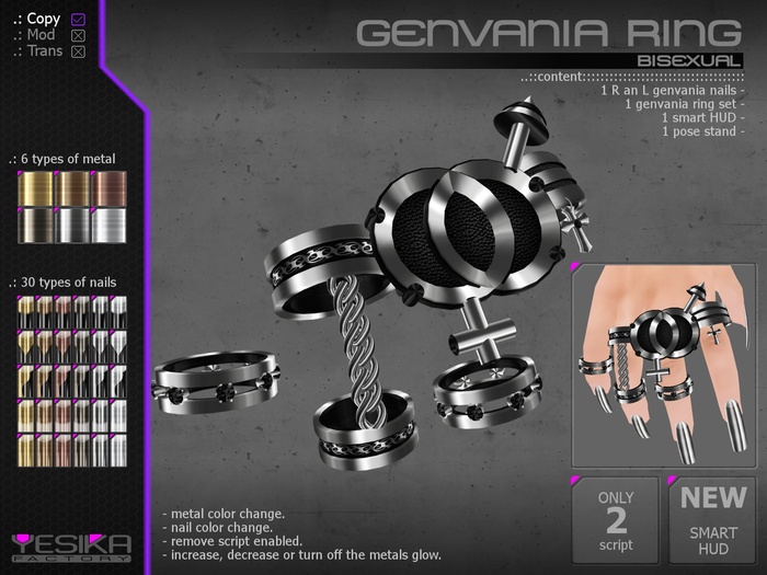 YF-Genvania Ring Bisexual (wear) v 3X
