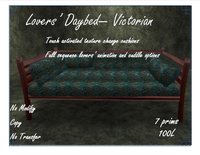 Lover's daybed- Victorian