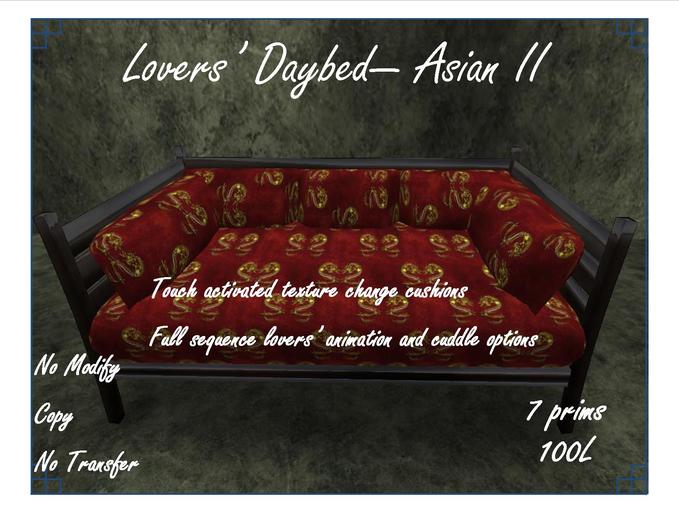 Lover's daybed- Victorian