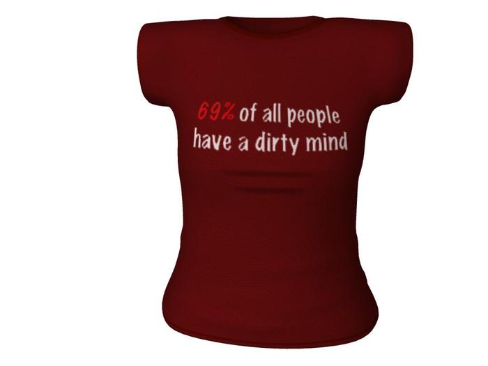 Womens Mesh Shirt 69 RED