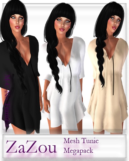 ZaZou Mesh Tunik Time FatPack 2