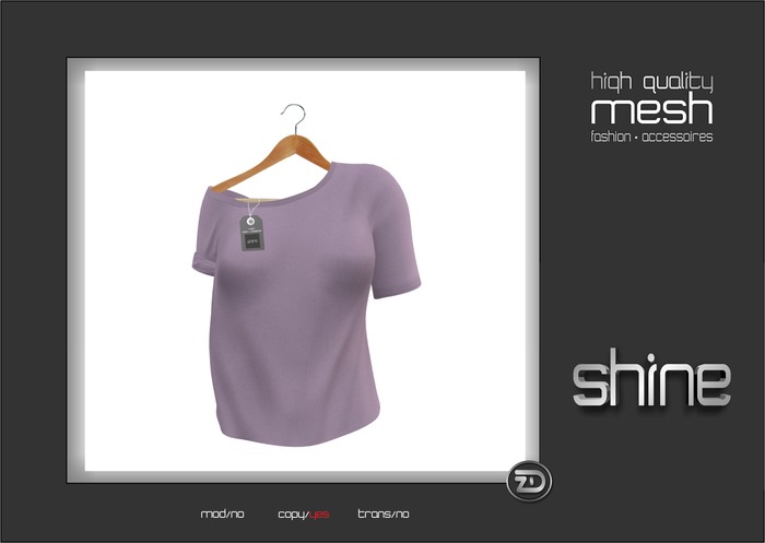 shine by [ZD] - MESH - Loose T-Shirt