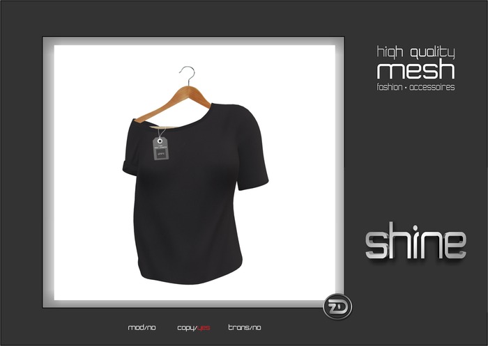 shine by [ZD] - MESH - Loose T-Shirt