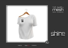 shine by [ZD] - MESH - Loose T-Shirt