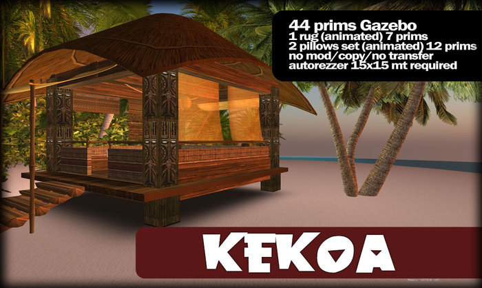 Tiki KEKOA Gazebo