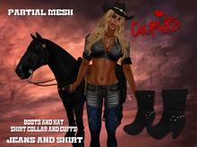 *CUPIDS* BANDITAS Wild Jungle Blue