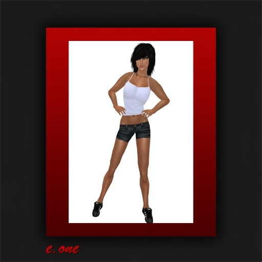 e.one Denim Shorts Dark