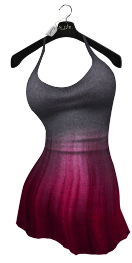 -Slore- Kiss Me Ombre Mesh Dress