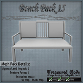 -TC- Bench Pack 15 Mesh 50% Discount!!